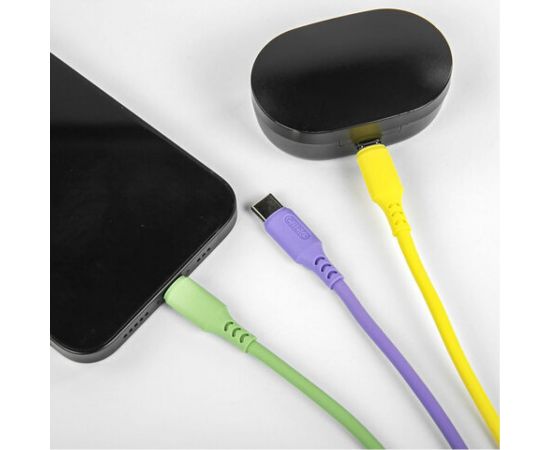 Кабель для зарядки SONNEN 3в1 USB 2.0-Micro USB/Type-C/Lightning, 1м, медь 513562 – изображение 4