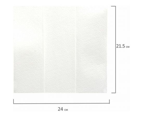 Бумажные полотенца ЛАЙМА H2 ADVANCED WHITE 200 шт, 2 слоя, белые, 240х215 мм, 20 пачек, Z-сложение 111338 – изображение 5