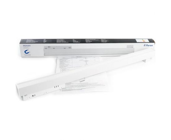 Светодиодный трековый низковольтный светильник FERON MGN302 18W, 1440 Lm, 4000К, 110 градусов, белый, 41939 – изображение 6