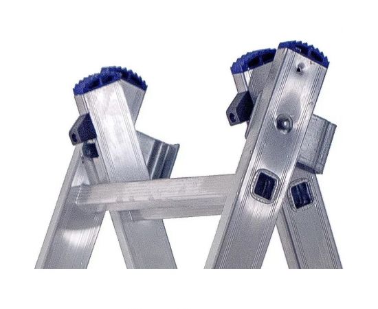 Универсальная двухсекционная лестница STAIRS 11 ступеней AL 211 – изображение 7