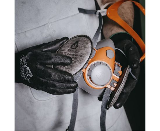 Перчатки с полиуретановым покрытием для точных работ Jeta Safety 12 пар, размер S/7 JP011g-S – изображение 8