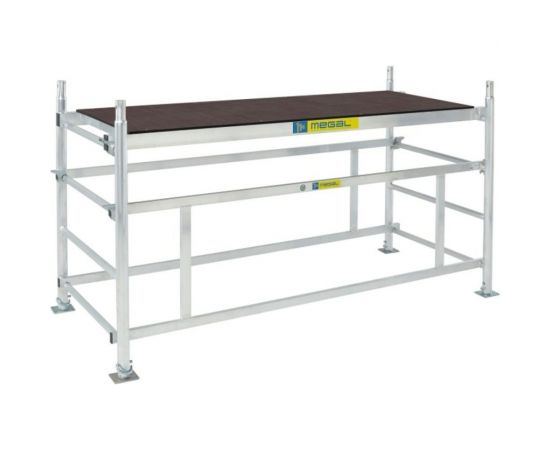 Разборные алюминиевые подмости MEGAL ПРА-700 4687201845232 