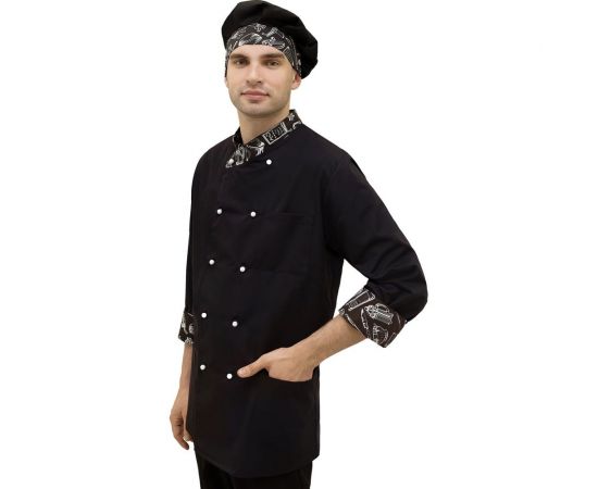 Мужской китель повара Tekca Line размер 52-54, рост 182-188 2000000213958 