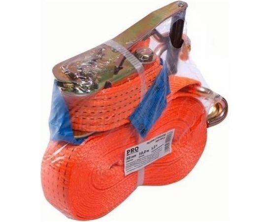 Стяжной ремень с крюком STARTUL PRO 3 т, 10 м PRO-9010 