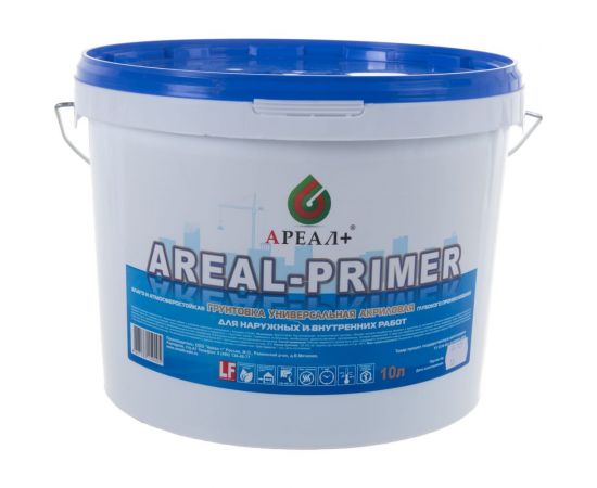 Грунтовка Ареал+ AREAL-PRIMER 10 л А-360 