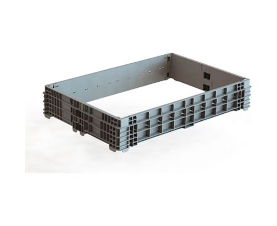 Складной паллетный борт Дигрус 1200x800x200 мм, серый Б-120.80.20-ПСС/Д 