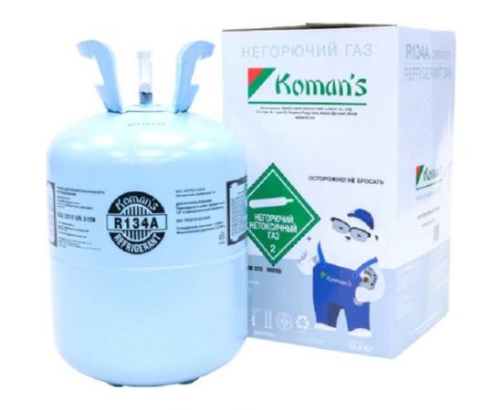 Хладон (фреон) 13.6 кг Koman’s Royal Clima R134А 
