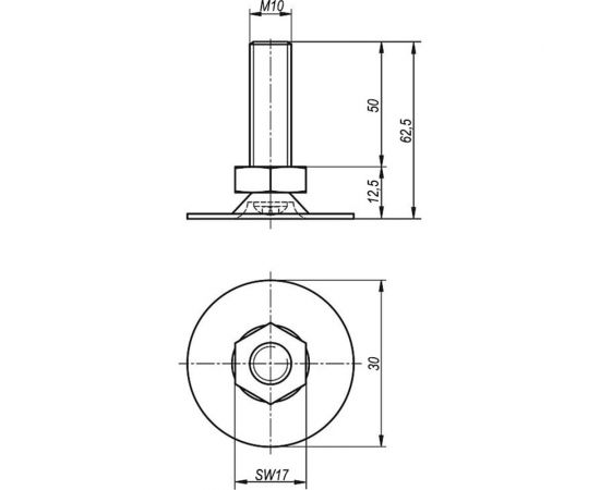 Опора KIPP K0678.03010x050 – изображение 2