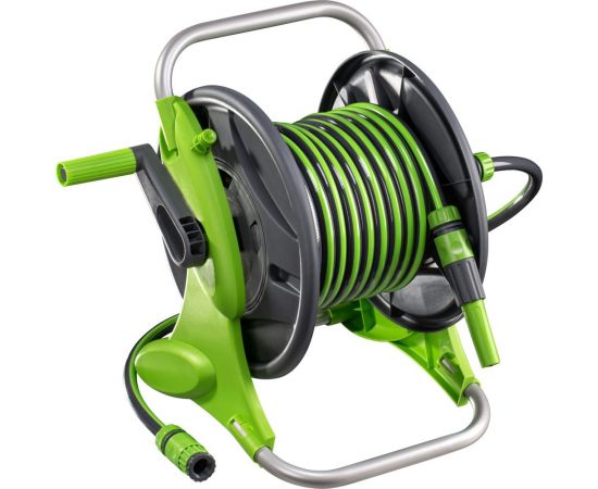 Поливочный шланг на катушке с распылителем AMIGO 79605 – изображение 2