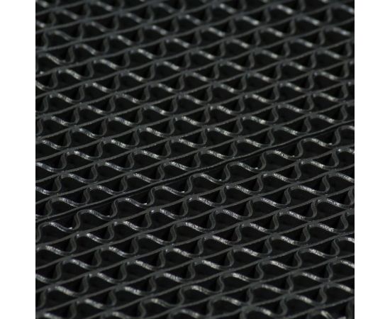 Коврик-дорожка SUNSTEP ПВХ, Zig-Zag, 8,5мм 0,9х12 м, черный 39-693 – изображение 3
