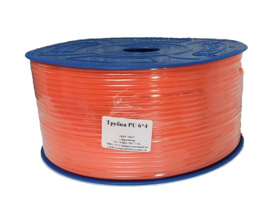 Трубка соединительная PU 6х4 мм, 25 м ЭнергоРесурс 9911007025 – изображение 3