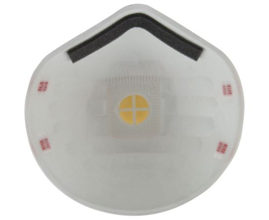 Одноразовый респиратор с клапаном Jeta Safety с углем а, ffp2 nr d, чашеобразный, 10 шт. JM-8626 – изображение 3