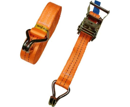 Стяжной ремень UVE 1,0/2,0 т, 6 метров, 35мм, RS2-35-2000-6-orange – изображение 3