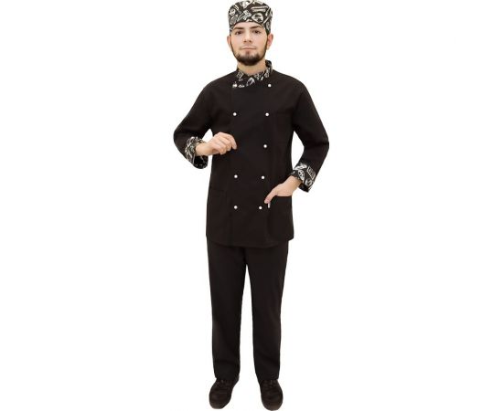 Мужской китель повара Tekca Line размер 52-54, рост 182-188 2000000213958 – изображение 3