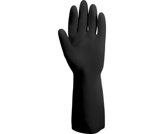 Неопреновые химостойкие перчатки Jeta Safety 80/50, с хлопковым напылением, 0.65 мм, р. 10/xl JCH-501-10-XL – изображение 3