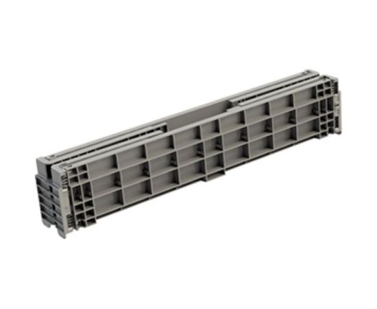 Складной паллетный борт Дигрус 1200x800x200 мм, серый Б-120.80.20-ПСС/Д – изображение 3