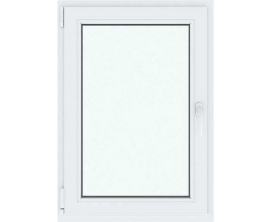 Окно ПВХ АМЕГА 800x600 мм, поворотно-откидное правое, однокамерный стеклопакет ПВХ_982 – изображение 4