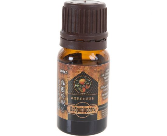 Эфирное масло Добропаровъ Апельсин, флакон-капельница, аннотация, 10 мл, 2870062 – изображение 4