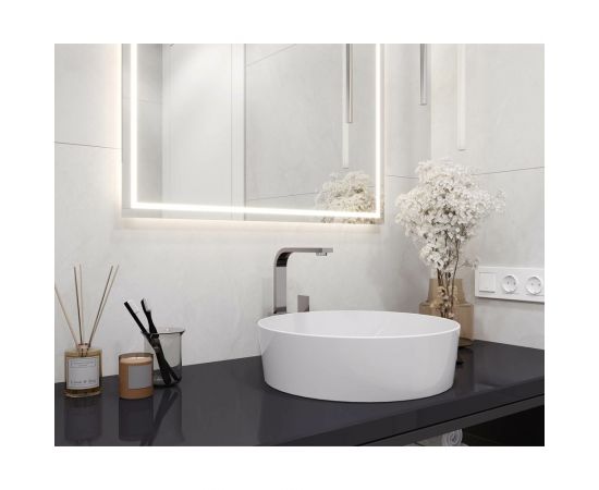 Керамогранит LAPARET horison blanco светло-серый, 60x120 см, матовый, карвинг 1.44 кв.м, 2 шт. в упаковке х9999294910 – изображение 4