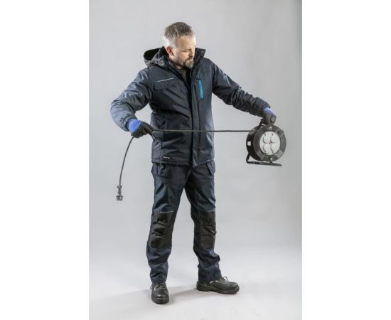 Утепленная куртка HOEGERT TECHNIK Mozel темно-синяя, 3XL/58 HT5K247-3XL – изображение 4