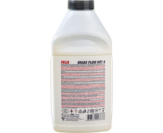 Тормозная жидкость FELIX Тосол Синтез ДОТ-4, 455 г 430130005 – изображение 4
