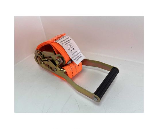 Стяжной 2-составной ремень ООО Грузкомплект 50 мм, 5 т, 6 м СР5056 – изображение 5