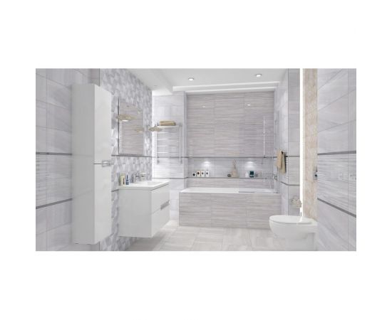 Керамическая настенная плитка LAPARET Diadema бежевый, 20x60 см, 1.2 кв.м, 10 плиток в упаковке х9999132675 – изображение 6