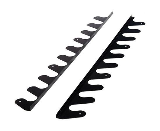 Держатель для инструментов и садового инвентаря ГеоПластБорд настенный, 118 см, цвет черный 64310N – изображение 8