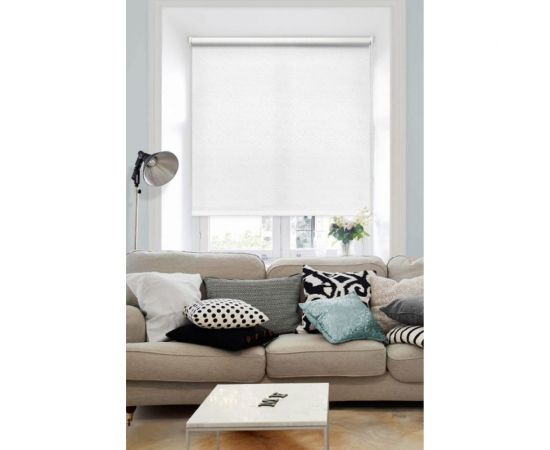 Рулонная штора Эскар Морзе, белый, 172x160 см, 48602172160 
