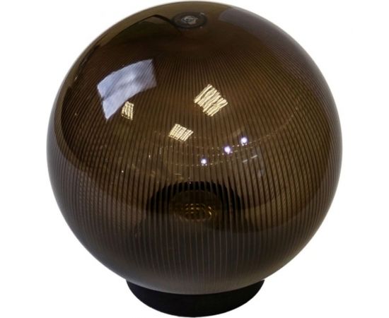 Садово-парковый светильник ЭРА НТУ, 02-60-255, шар дымчатый, призма, D250mm Б0048071 