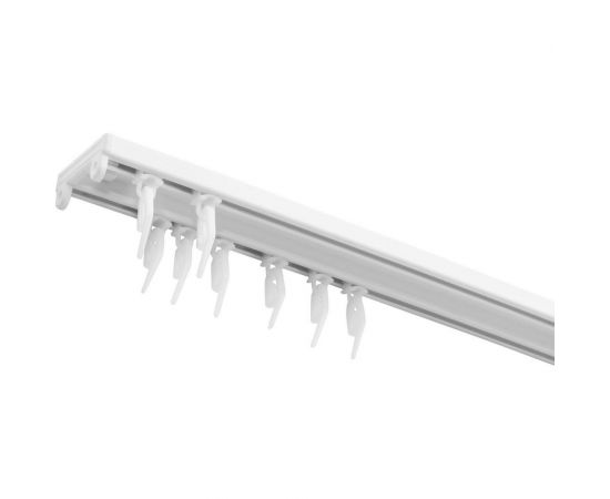 Алюминиевый двухполосный карниз Эскар Katal 7 в сборе, 3.5 м 242470350 