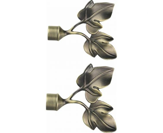 Наконечник Эскар Листья, золото антик, D16 мм, пара 3121648535 