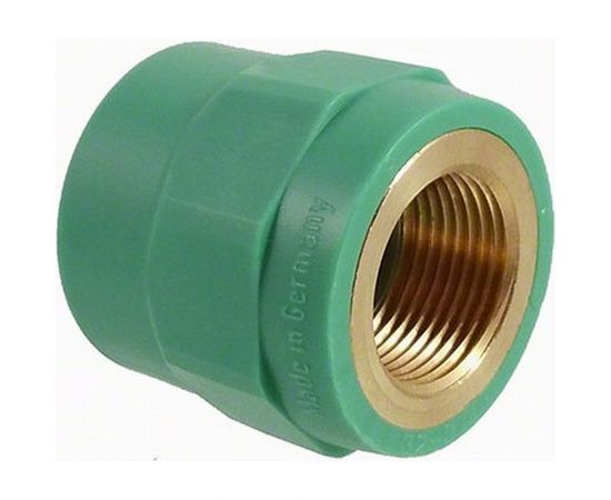 Комбинированная муфта Banninger полипропиленовая, зеленая, 32x1 ВР 7R11084611 