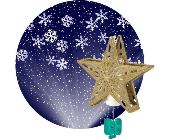 Проектор ЭРА ENIOP07 Елочная верхушка Звезда, 6/144 Б0047978 