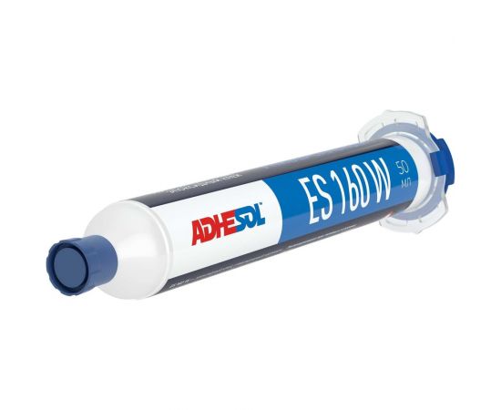 Клей саморастекающийся эпоксидный однокомпонентный ADHESOL es160w 50 мл 323398 