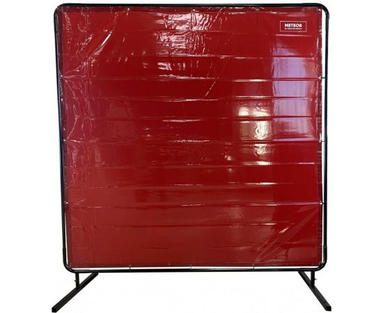 Экран защитный 1.74x1.74 м, красный METEOR ЦУС11805 