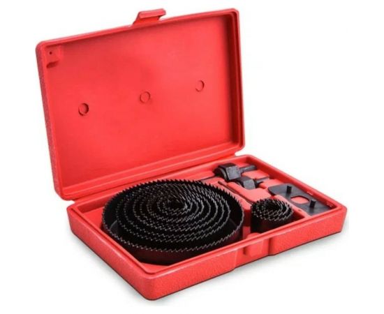 Пилы кольцевые по дереву, 16 предметов, в кейсе BEOROL 245841 