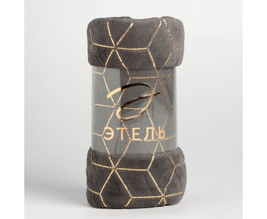 Плед Этель Паутина 180х200 см, 100% п/э, корал-флис 220 гр/м2 7155696 – изображение 2