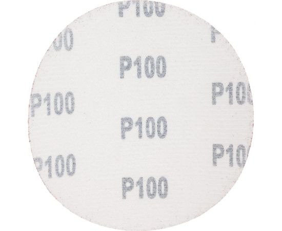 Круги абразивные шлифовальные на ворсовой основе под липучку Profi 5 шт, 125 мм, Р100 CUTOP 85-581 – изображение 2