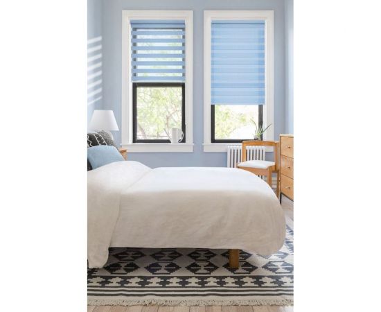 Миниролло Эскар ""День-Ночь"", голубой, 57х170 см, арт. 400506057 – изображение 2