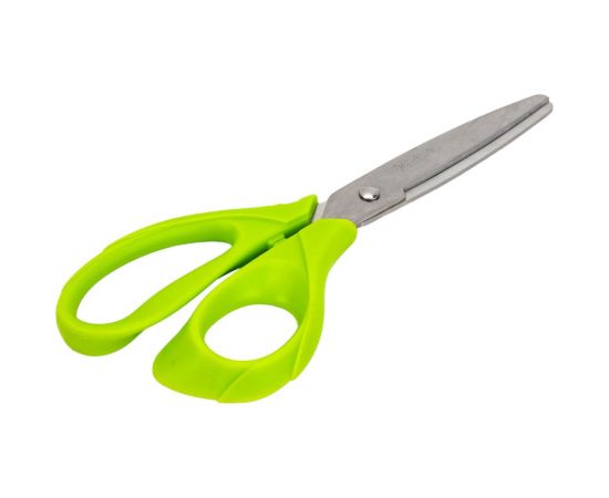 Тупоконечные ножницы Attache Spring 200 мм эргономичные ручки без покрытия, цвет салатовый 880871 – изображение 3