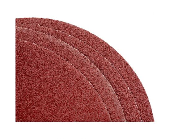Круги абразивные шлифовальные на ворсовой основе под липучку Profi 5 шт, 125 мм, Р100 CUTOP 85-581 – изображение 3