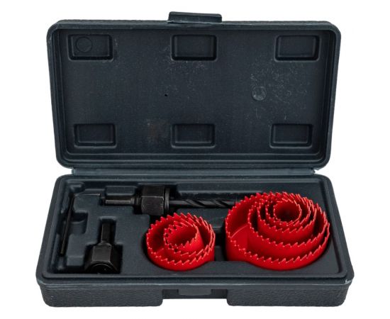 Набор кольцевых пил по дереву 19-67 мм, 11 предметов HEADROCK 294-530-19067 – изображение 3