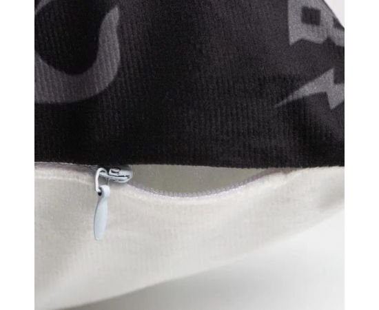 Декоративная подушка Этель Пора в отрыв 40х40 см, велюр, 100% полиэстер 9244541 – изображение 4