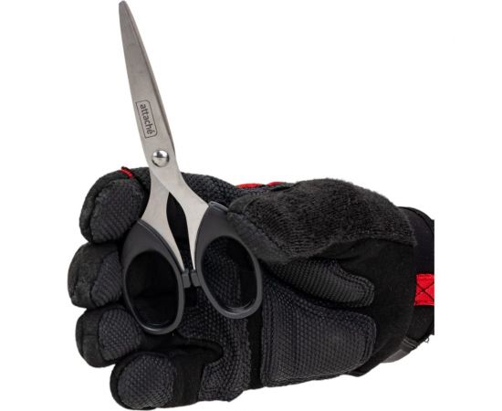 Ножницы с пластиковыми симметричными ручками Attache 140 мм, черный 1100223 – изображение 4