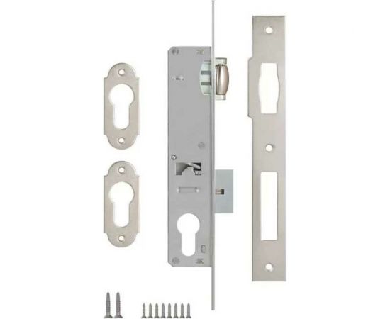 Врезной цилиндровый узкопрофильный замок KALE KILIT 155Р, BS20, R, 16CP, SP, DRos, STB 155P2000004 – изображение 4