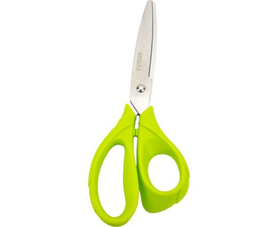 Тупоконечные ножницы Attache Spring 200 мм эргономичные ручки без покрытия, цвет салатовый 880871 – изображение 4