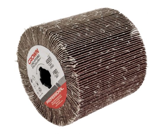 Щетка абразивная 110 мм, Р80 Crown CAQ-P11080 – изображение 4