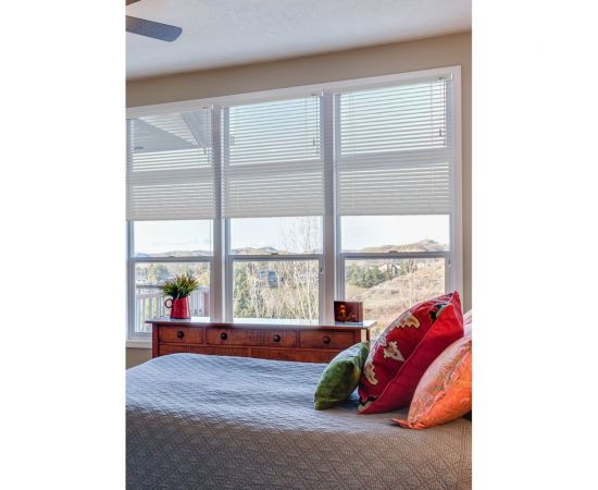 Горизонтальные жалюзи Эскар пластик, белый, 80х160см, 6080160 – изображение 5