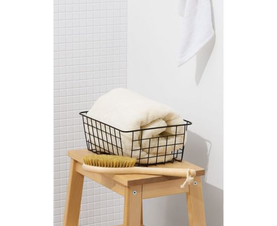 Металлическая корзина для хранения BIRD HOUSE черная, 28x22x12 B0211 – изображение 5